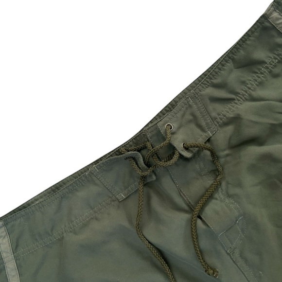 FAVANT HAWAII SWIM BOARD SHORTS OLIVE GREEN 100% COTTON, SIZE 40 - Picture 5 of 7